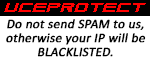 Warning for Spammers ! - Member of UCEPROTECT-Network